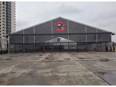 体育场馆篷房_快速改建篮球/网球/羽毛球场_模块化拆卸复用图2