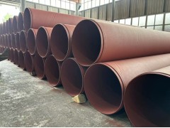 加工生产大口径螺旋钢管 3PE外防腐制作 涂塑防腐图2