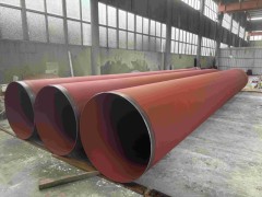 加工生产大口径螺旋钢管 3PE外防腐制作 涂塑防腐图3