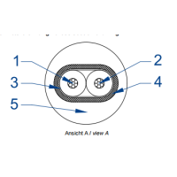 莱尼车载万兆以太网线dacar 686-3